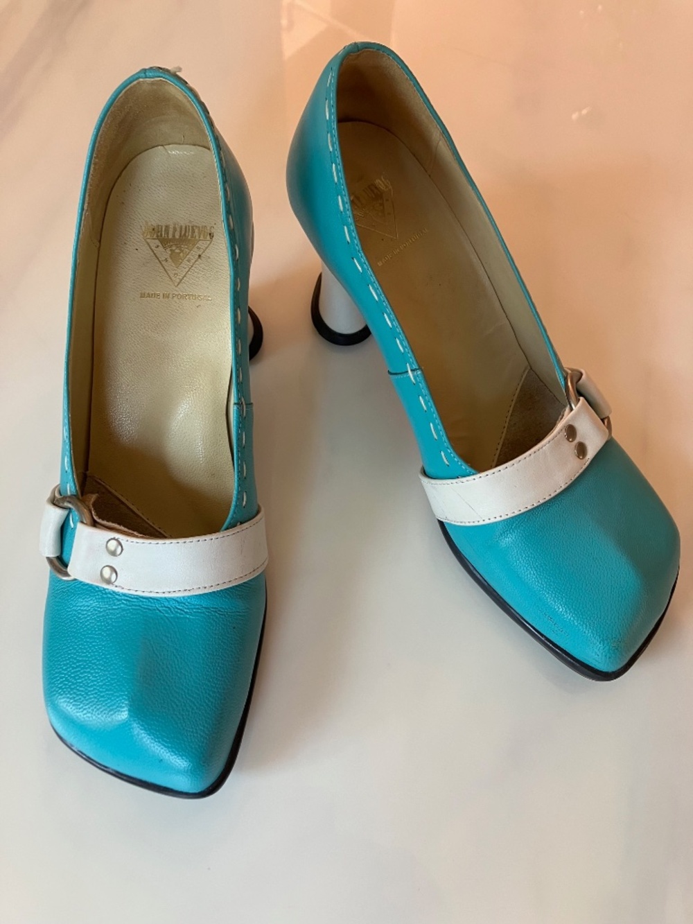 John Fluevog Choice Vanny Heart Heels 9.5